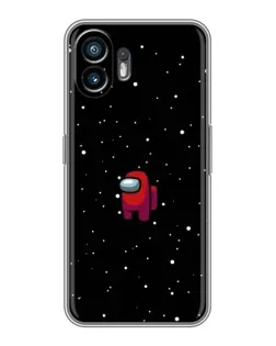 Чехол для TCL K70 Power с картинкой «Красный Among Us»