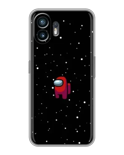 Чехол для TCL K70 Power с картинкой «Красный Among Us»