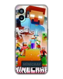 Чохол для TCL K70 Power з картинкою «Minecraft герої гри» Чохол для TCL K70 Power з картинкою «Minecraft герої гри»