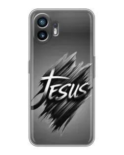 Чохол для TCL K70 Power з картинкою «Напис Jesus Graffiti»
