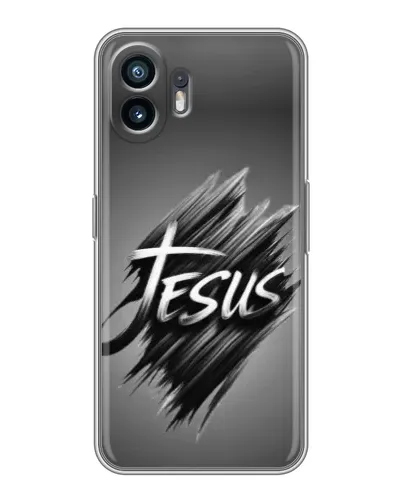Чохол для TCL K70 Power з картинкою «Напис Jesus Graffiti»