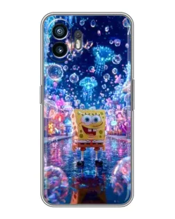 Чехол для TCL K70 Power с картинкой «Неоновый океан»