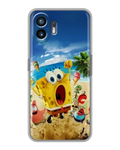 Чехол для TCL K70 Power с картинкой «Развлечения на пляже» Чехол для TCL K70 Power с картинкой «Развлечения на пляже»