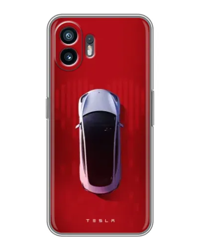 Чохол для TCL K70 Power з картинкою «Tesla Top View» Чохол для TCL K70 Power з картинкою «Tesla Top View»
