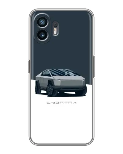Чохол для TCL K70 Power з картинкою «Сріблястий Cybertruck Tesla» Чохол для TCL K70 Power з картинкою «Сріблястий Cybertruck Tesla»