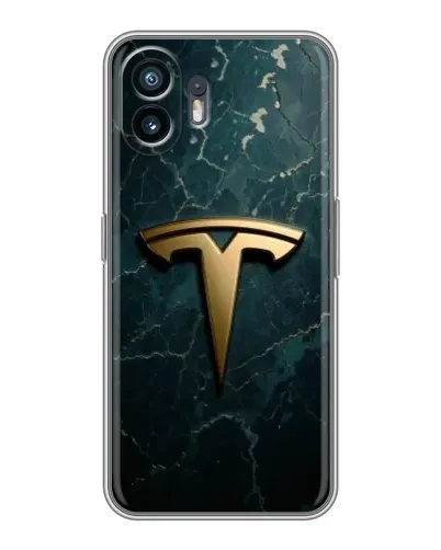 Чохол для TCL K70 Power з картинкою «Мармурова Tesla Gold» Чохол для TCL K70 Power з картинкою «Мармурова Tesla Gold»