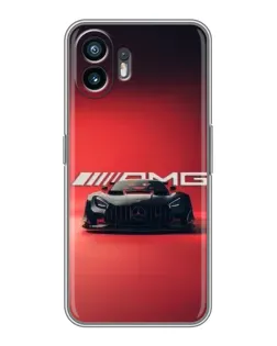 Чохол для TCL K70 Power з картинкою «Mercedes AMG — червона лінія»