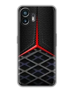 Чохол для TCL K70 Power з картинкою «Mercedes Carbon Grid»