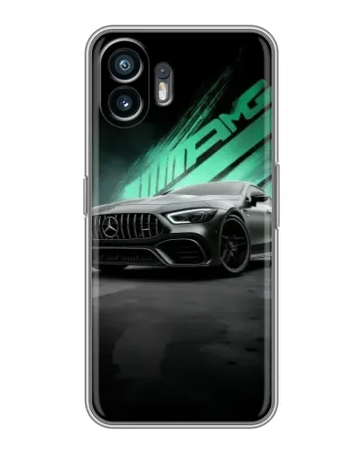 Чохол для TCL K70 Power з картинкою «Темний Mercedes AMG»