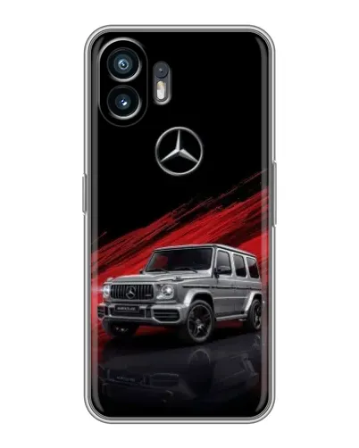 Чохол для TCL K70 Power з картинкою «Mercedes G-Class червоний»