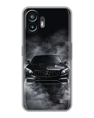 Чохол для TCL K70 Power з картинкою «Mercedes у диму»