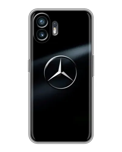 Чохол для TCL K70 Power з картинкою «Mercedes на металі»