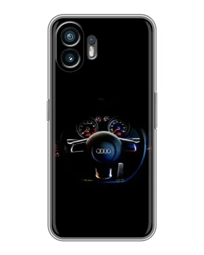Чохол для TCL K70 Power з картинкою «Салон Audi — кермо»