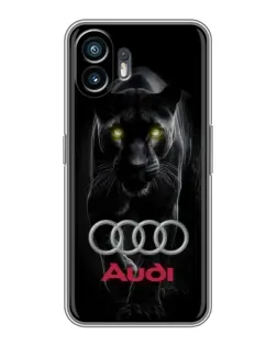 Чохол для TCL K70 Power з картинкою «Пантера та Audi»