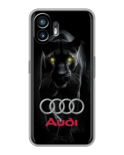 Чохол для TCL K70 Power з картинкою «Пантера та Audi»