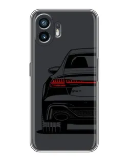 Чохол для TCL K70 Power з картинкою «Задня частина Audi — арт»