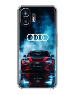 Чохол для TCL K70 Power з картинкою «Audi Sport — неон»
