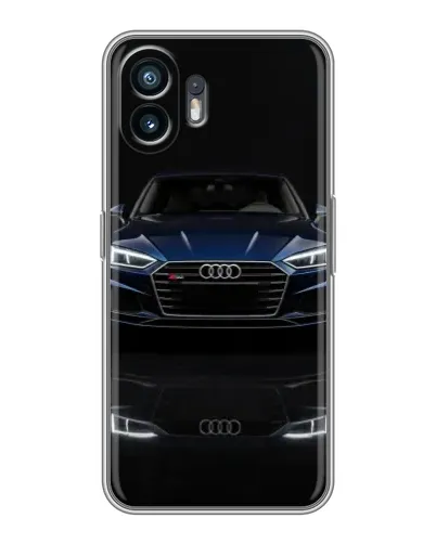 Чохол для TCL K70 Power з картинкою «Audi — нічне відображення»