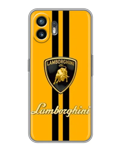 Чохол для TCL K70 Power з картинкою «Lamborghini Stripe жовтий» Чохол для TCL K70 Power з картинкою «Lamborghini Stripe жовтий»