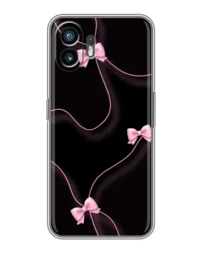 Чехол для TCL K70 Power с картинкой «Розовые ленты»
