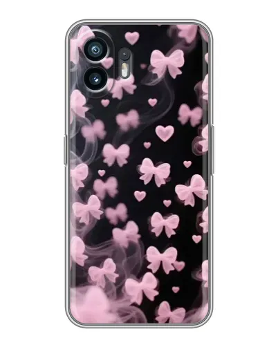Чехол для TCL K70 Power с картинкой «Неоновое кружево»