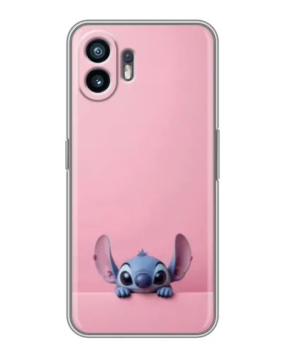 Чехол для TCL K70 Power с картинкой «Stitch выглядывает»