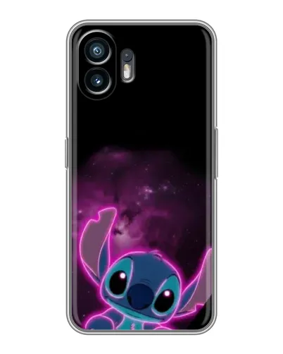 Чехол для TCL K70 Power с картинкой «Неоновый Stitch»