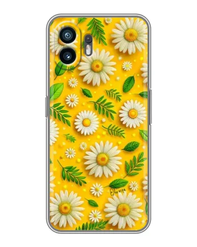 Чохол для TCL K70 Power з картинкою «Ромашкове сонце» Чохол для TCL K70 Power з картинкою «Ромашкове сонце»