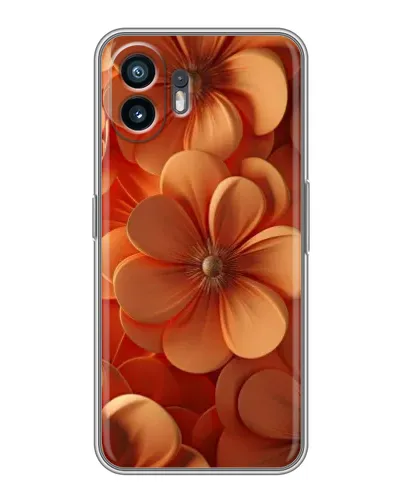 Чохол для TCL K70 Power з картинкою «Помаранчева макро квітка» Чохол для TCL K70 Power з картинкою «Помаранчева макро квітка»