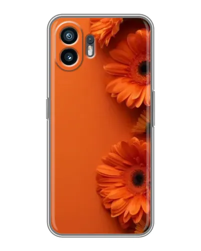Чохол для TCL K70 Power з картинкою «Помаранчеві гербери» Чохол для TCL K70 Power з картинкою «Помаранчеві гербери»