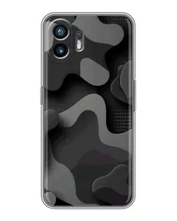 Чохол для TCL K70 Power з картинкою «Темний абстрактний камуфляж»