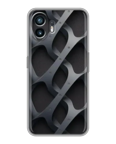 Чохол для TCL K70 Power з картинкою «Об'ємне сіре плетіння» Чохол для TCL K70 Power з картинкою «Об'ємне сіре плетіння»