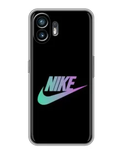 Чехол для TCL K70 с картинкой «Nike — городская ночь»