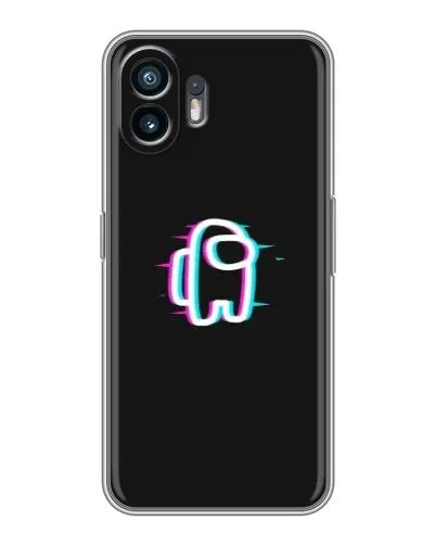 Чехол для TCL K70 с картинкой «Among Us неон» Чехол для TCL K70 с картинкой «Among Us неон»