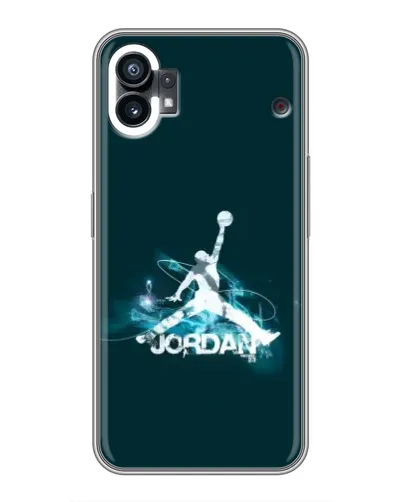 Чехол для TCL NxtPaper 70 Pro с картинкой «Jordan Blue Fire»