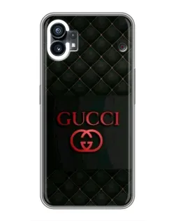 Чехол для TCL NxtPaper 70 Pro с картинкой «Gucci — стеганый черный»