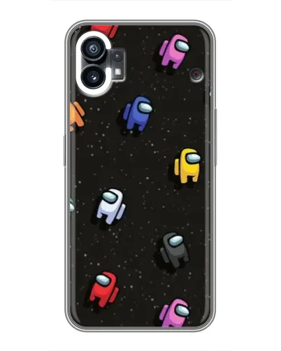 Чехол для TCL NxtPaper 70 Pro с картинкой «Космический паттерн Among Us» Чехол для TCL NxtPaper 70 Pro с картинкой «Космический паттерн Among Us»
