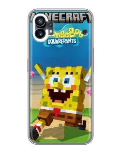 Чохол для TCL NxtPaper 70 Pro з картинкою «Губка Боб Minecraft» Чохол для TCL NxtPaper 70 Pro з картинкою «Губка Боб Minecraft»