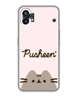 Чохол для TCL NxtPaper 70 Pro з картинкою «Pusheen логотип» Чохол для TCL NxtPaper 70 Pro з картинкою «Pusheen логотип»