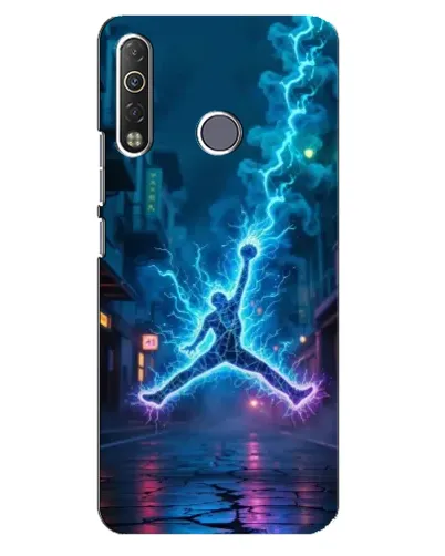 Чехол для TECNO Camon 12 Air CC6 с картинкой «Jordan Gold Jumpman» Чехол для TECNO Camon 12 Air CC6 с картинкой «Jordan Gold Jumpman»