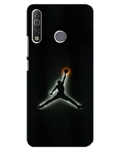 Чехол для TECNO Camon 12 Air CC6 с картинкой «Jordan Gradient Logo»