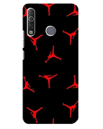 Чехол для TECNO Camon 12 Air CC6 с картинкой «Jordan Red Pattern» Чехол для TECNO Camon 12 Air CC6 с картинкой «Jordan Red Pattern»