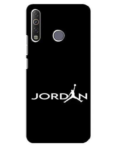 Чехол для TECNO Camon 12 Air CC6 с картинкой «Jordan White Logo» Чехол для TECNO Camon 12 Air CC6 с картинкой «Jordan White Logo»