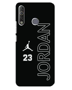 Чехол для TECNO Camon 12 Air CC6 с картинкой «Jordan Vertical»