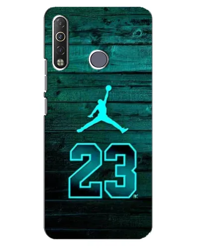 Чехол для TECNO Camon 12 Air CC6 с картинкой «Jordan Cyan 23» Чехол для TECNO Camon 12 Air CC6 с картинкой «Jordan Cyan 23»