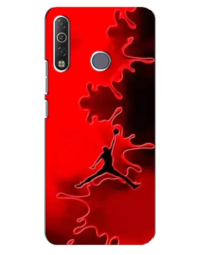 Чехол для TECNO Camon 12 Air CC6 с картинкой «Jordan Red Smoke» Чехол для TECNO Camon 12 Air CC6 с картинкой «Jordan Red Smoke»
