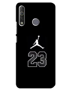 Чехол для TECNO Camon 12 Air CC6 с картинкой «Jordan Flight 23»