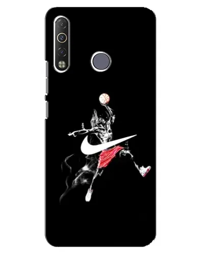Чехол для TECNO Camon 12 Air CC6 с картинкой «Jordan Jumpman» Чехол для TECNO Camon 12 Air CC6 с картинкой «Jordan Jumpman»