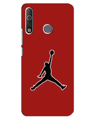 Чехол для TECNO Camon 12 Air CC6 с картинкой «Jordan Red Back» Чехол для TECNO Camon 12 Air CC6 с картинкой «Jordan Red Back»