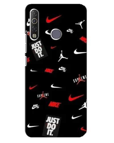 Чехол для TECNO Camon 12 Air CC6 с картинкой «Nike Mix Pattern» Чехол для TECNO Camon 12 Air CC6 с картинкой «Nike Mix Pattern»